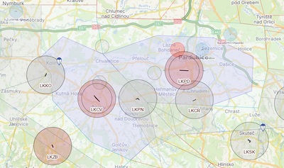 Informace o změně postupu ŘLP LKCV