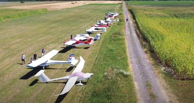 Krátké shrnutí sletu ULL letadel na ploše v Rohozci dne 1.8.2020.